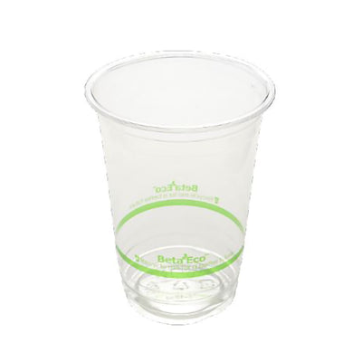 BETAECO RPET CUP - GREENLINE - 10OZ