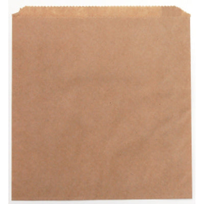 PAPER BAG - BROWN WIDE - #1 STRUNG 178X165MM