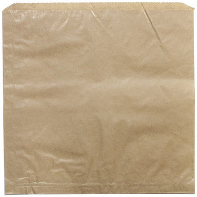 PAPER BAG - KRAFT BROWN - #4 SQUARE - 275MM X 270MM