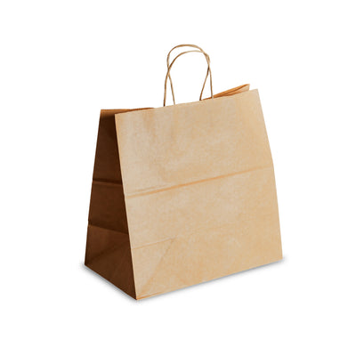 CARRY BAG - KRAFT BROWN - UBER BAG - CTN 250