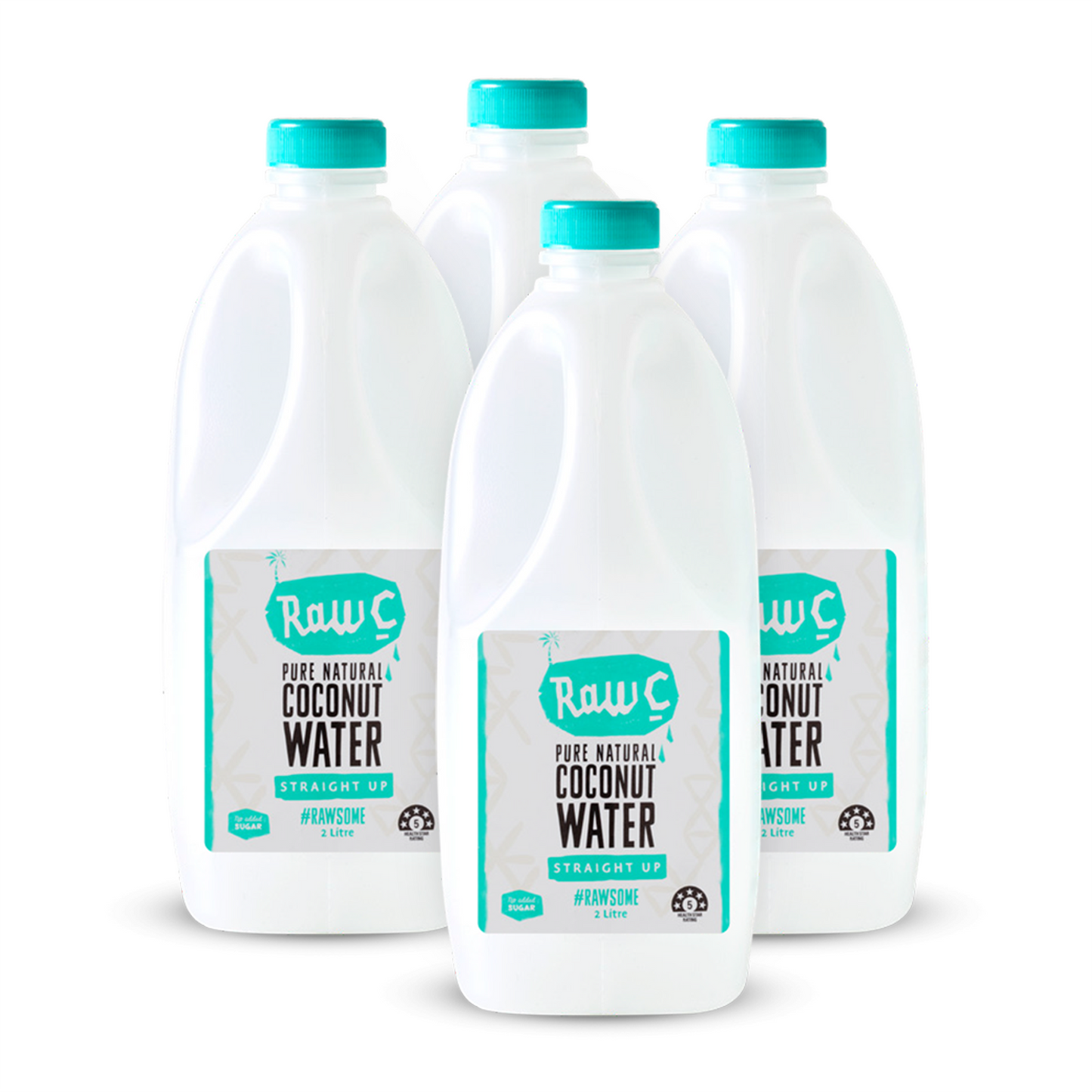 RAW C - COCONUT WATER STRAIGHT UP - 2 LITRE (CTN 4)