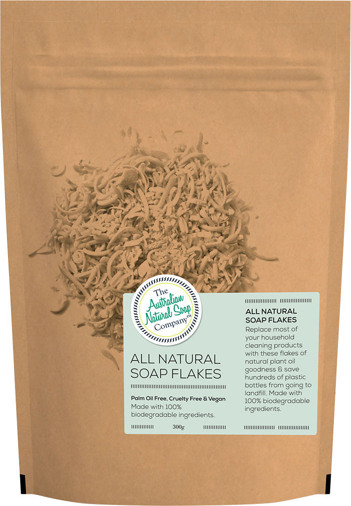 AUSTRALIAN NATURAL SOAP COMPANY - ALL NATURAL SOAP FLAKES - 300G