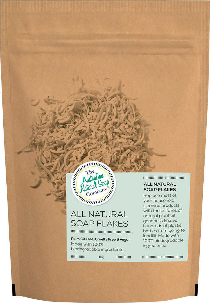 AUSTRALIAN NATURAL SOAP COMPANY - ALL NATURAL SOAP FLAKES - 300G