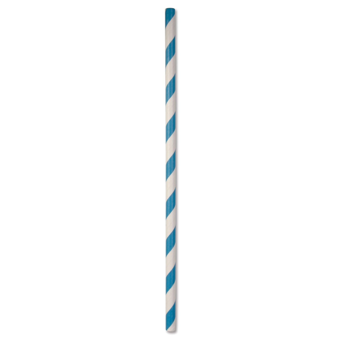 ECO-STRAW - REGULAR - PAPER STRAW - 3 PLY - BLUE STRIPE