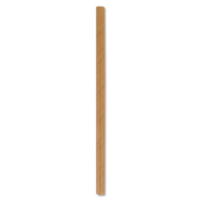 ECO-STRAW - COCKTAIL - PAPER STRAW - 3 PLY - KRAFT