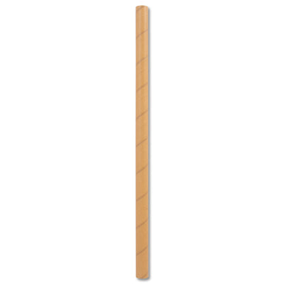 ECO-STRAW - JUMBO - PAPER STRAW - 3 PLY - KRAFT