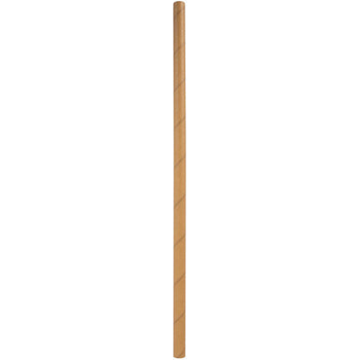 ECO-STRAW - PAPER STRAWS - RETAIL PACKS - KRAFT