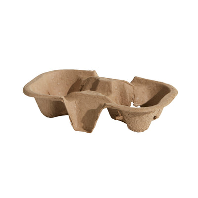 CUP CARRY TRAY - 2 CUP PULP