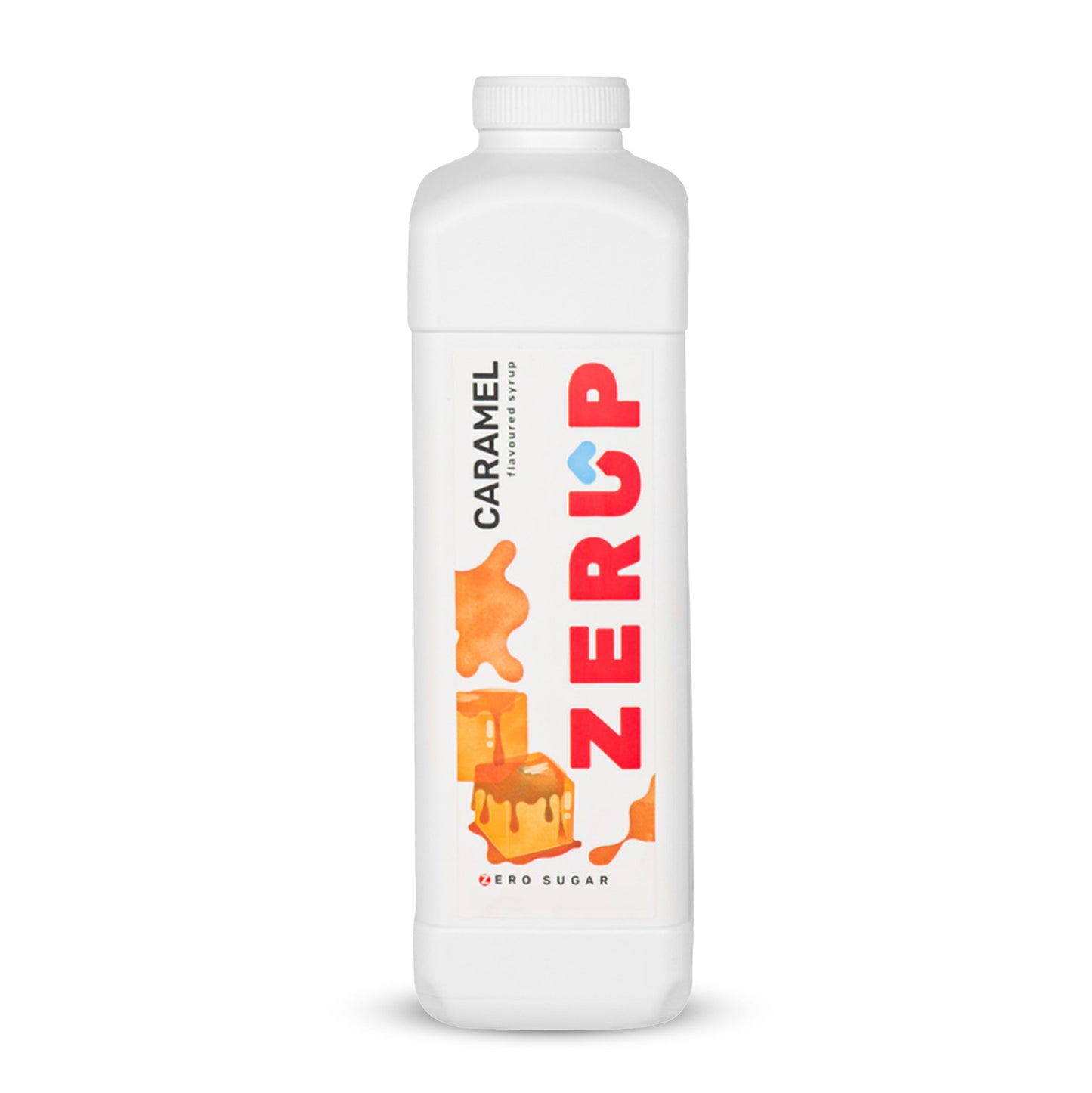 ZERUP - CARAMEL SYRUP - SUGAR FREE - 1 LITRE