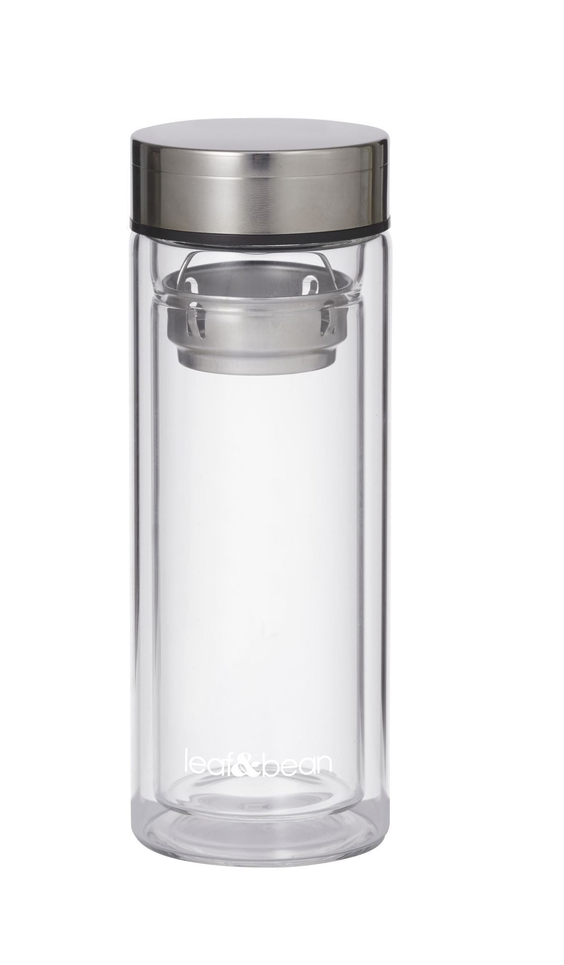 LEAF & BEAN - TEA INFUSER FLASK - GLASS