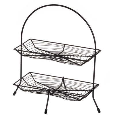 DAVIS & WADDELL FINE FOODS - 2 TIER BASKET