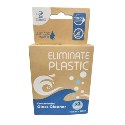 ELIMIN8 GLASS CLEANER TABLETS - 3 PCE PACK
