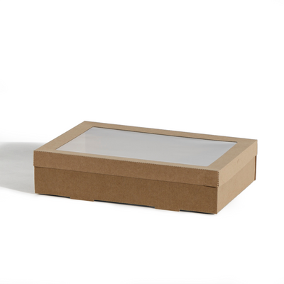 CATERING TRAY & LID 2 - 359 X 252 X 80MM (SOLD SEPARATELY)