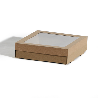 CATERING TRAY & LID 5 - 225 X 225 X 80MM - (SOLD SEPARATELY)