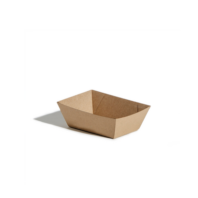 OPEN TRAY 1 - KRAFT - 130 X 90 X 50MM