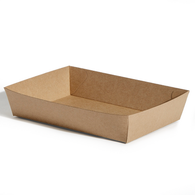 OPEN TRAY 5 - KRAFT - 225 X 180 X 58MM