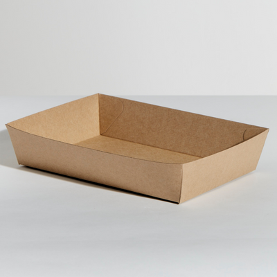 OPEN TRAY 5 - KRAFT - 225 X 180 X 58MM