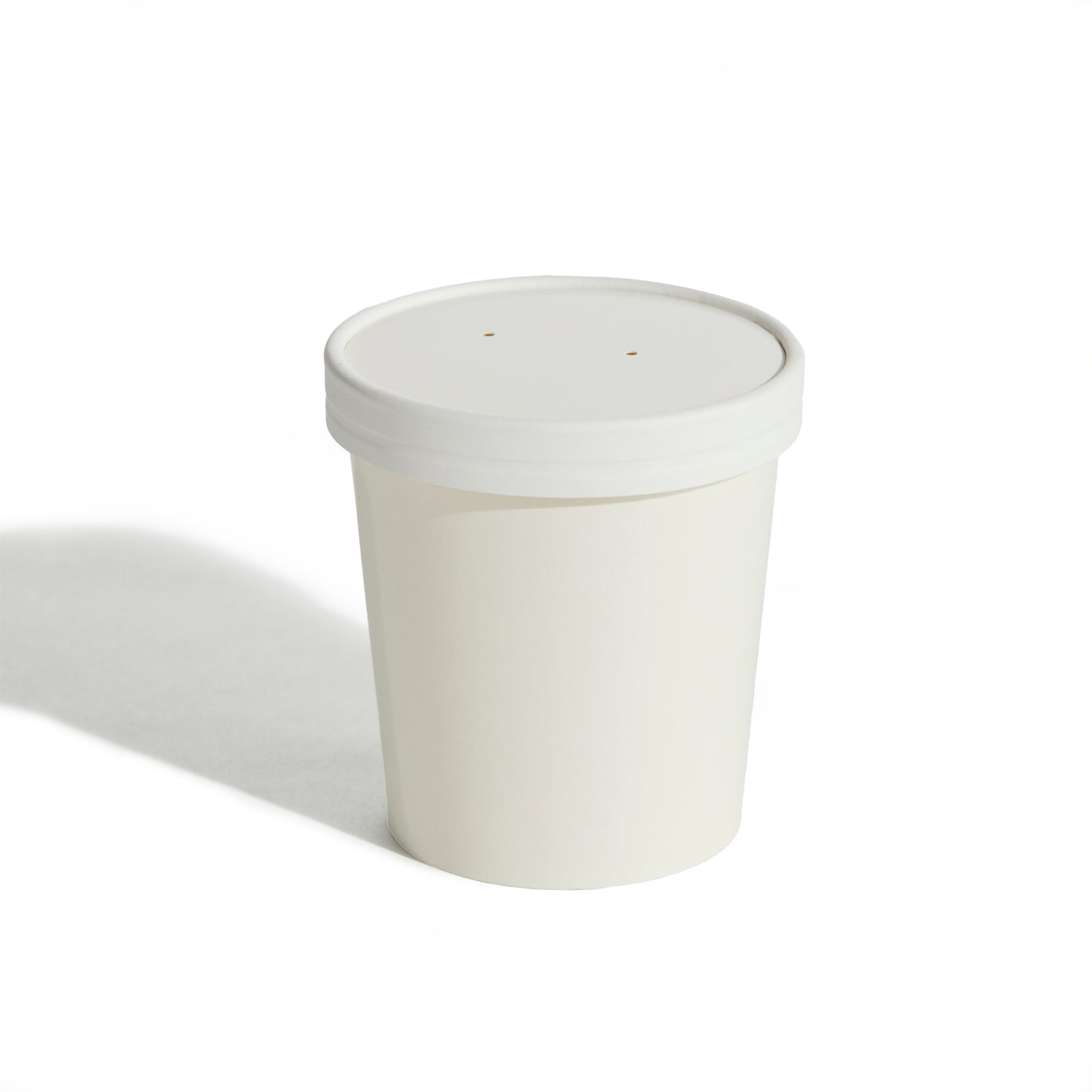 FOOD CONTAINER & LID COMBO - WHITE - 16OZ