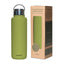 GO GREEN - REUSABLE WATER BOTTLE - 936ML - OLIVE