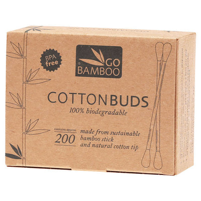 GO BAMBOO - COTTON BUDS - PACK 200