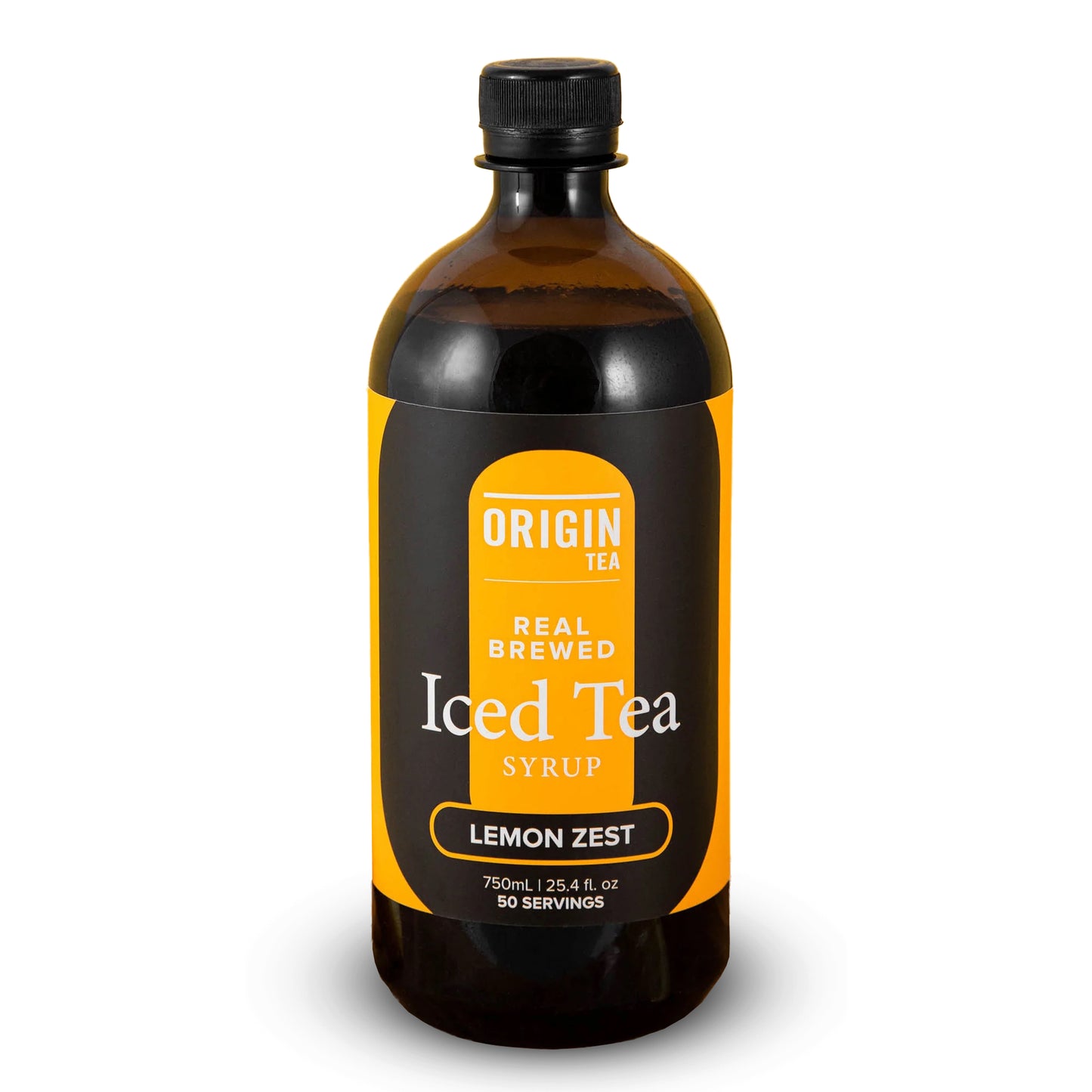 ORIGIN TEA - ICED TEA SYRUP - 750ML - LEMON ZEST