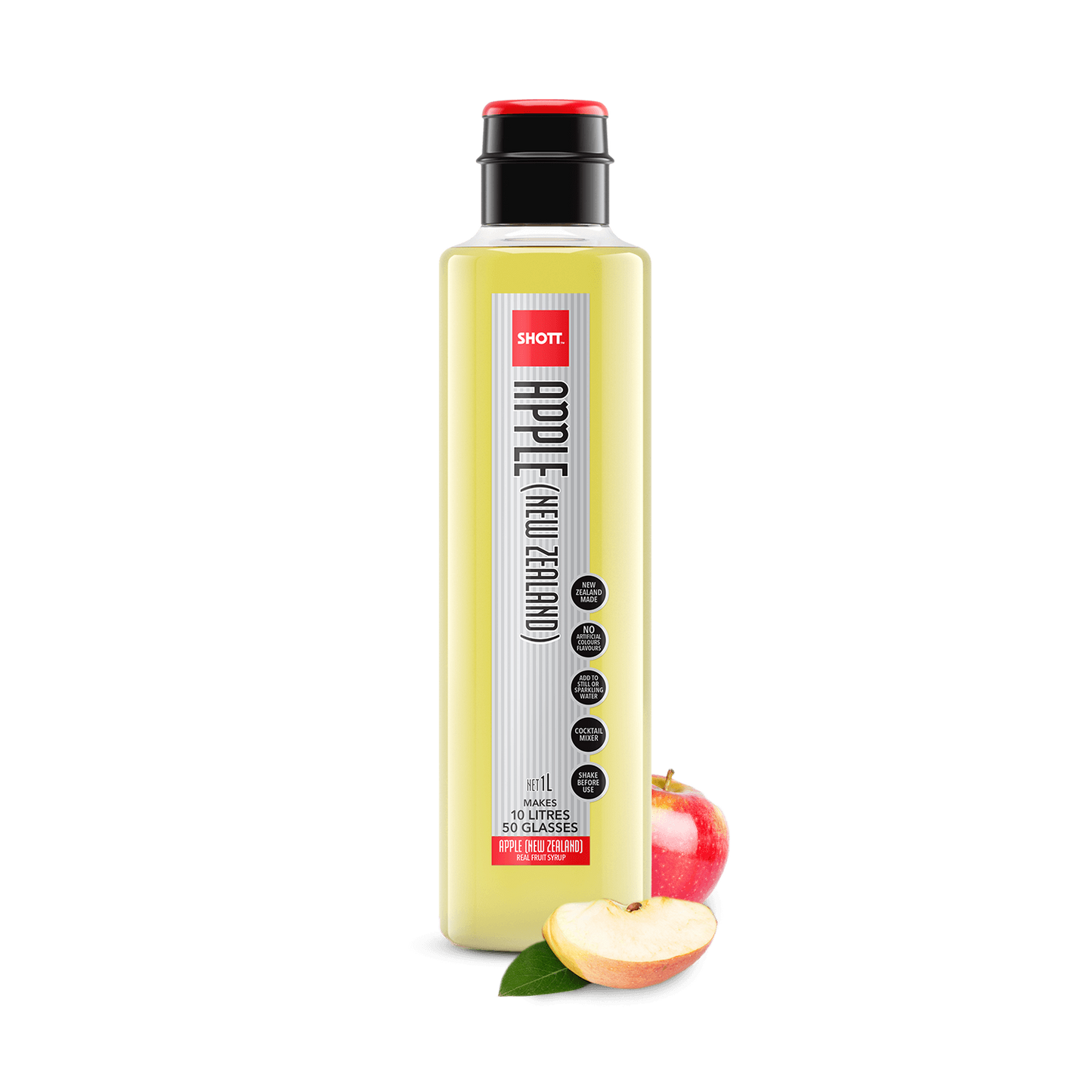 SHOTT SYRUP - APPLE - 1L