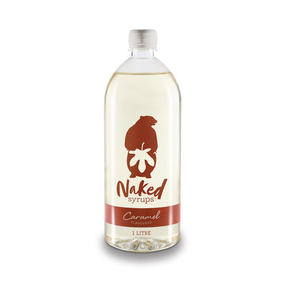 NAKED SYRUPS - CARAMEL SYRUP FLAVOURING 1 LTR