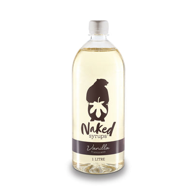 NAKED SYRUPS - VANILLA SYRUP FLAVOURING 1 LTR