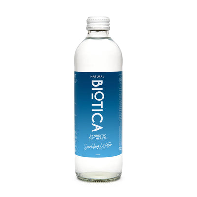 BIOTICA WATER - PROBIOTIC SPARKLING WATER - GLASS BOTTLE 350ML (CTN 12)