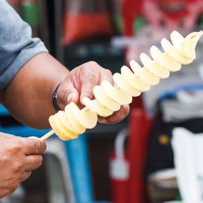ONE TREE - CURLY POTATO SKEWERS