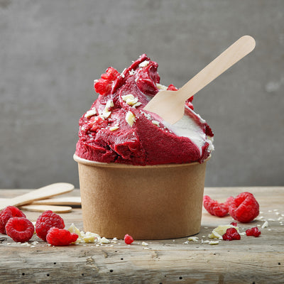 ONE TREE - WAXED WOODEN GELATO SPOON