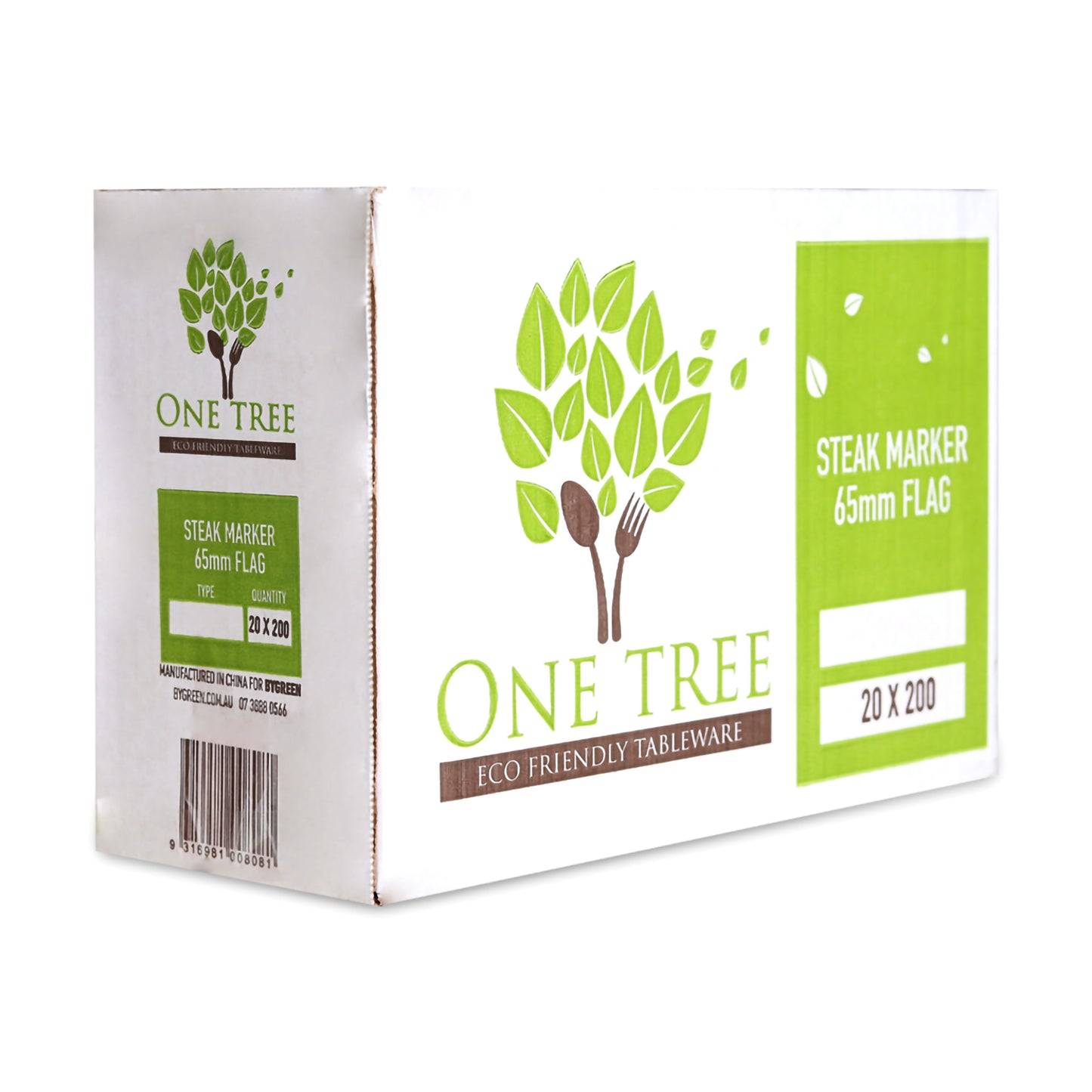 ONE TREE - STEAK MARKER FLAG - MEDIUM WELL