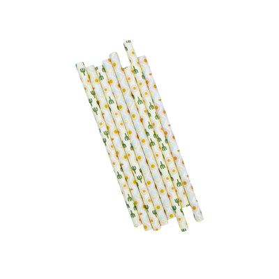 STRONG STRAWS - 5 PLY COCKTAIL PAPER STRAW - OASIS MIX