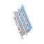 STRONG STRAWS - 5 PLY JUMBO COCKTAIL PAPER STRAW - LAGUNA MIX