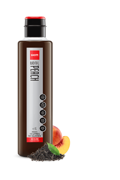 SHOTT - BLACK TEA & PEACH - 1L