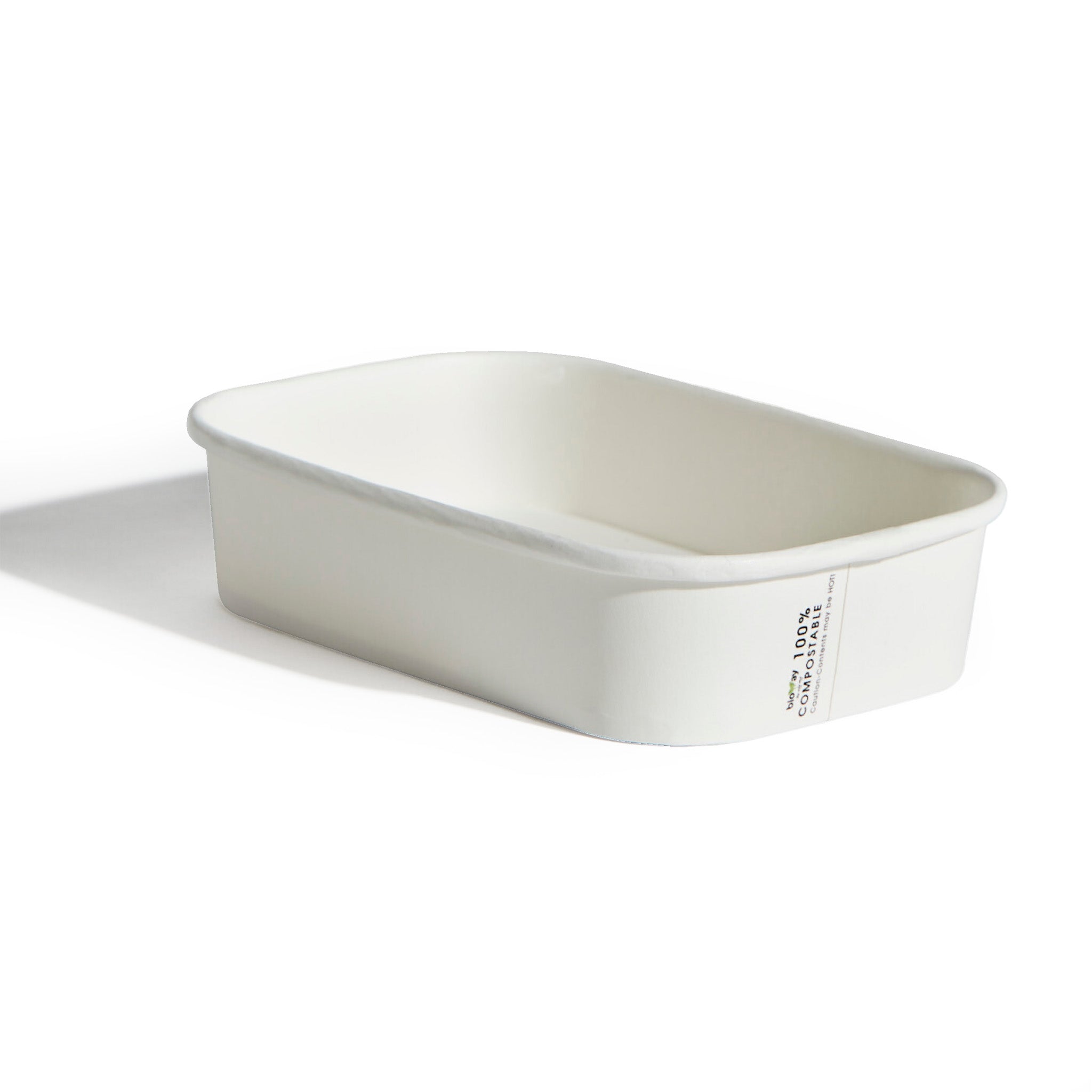 Paper Way Containers PAPER WAY CONTAINER - PP - 500ML - WHITE – The Greenlife Warehouse