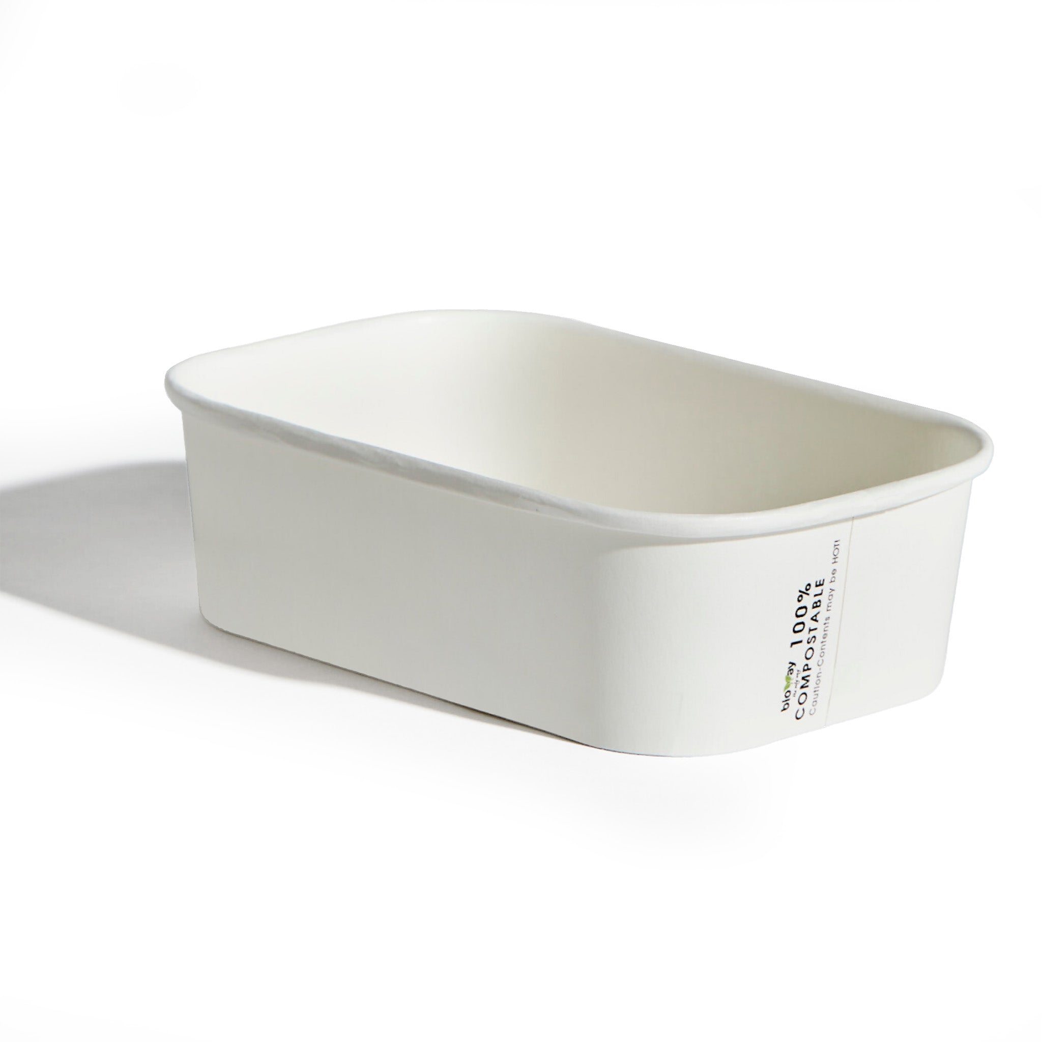 Paper Way Containers PAPER WAY CONTAINER - PP - 750ML - WHITE – The Greenlife Warehouse