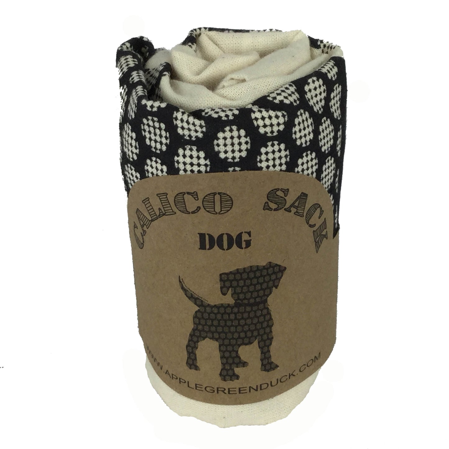 APPLE GREEN DUCK CALICO SHOPPING BAGS