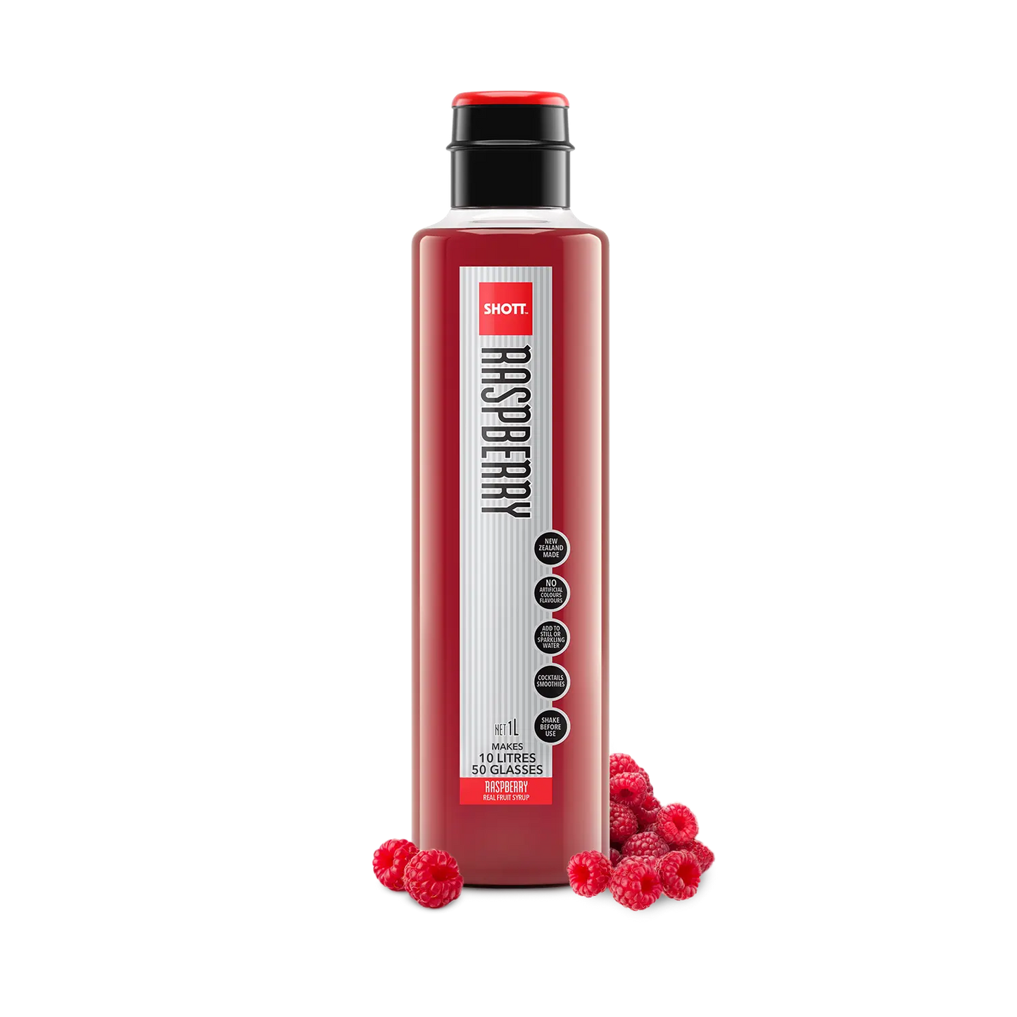 SHOTT - SMOOTHIE / SHAKE / FRAPPE SYRUP - RASPBERRY - 1L