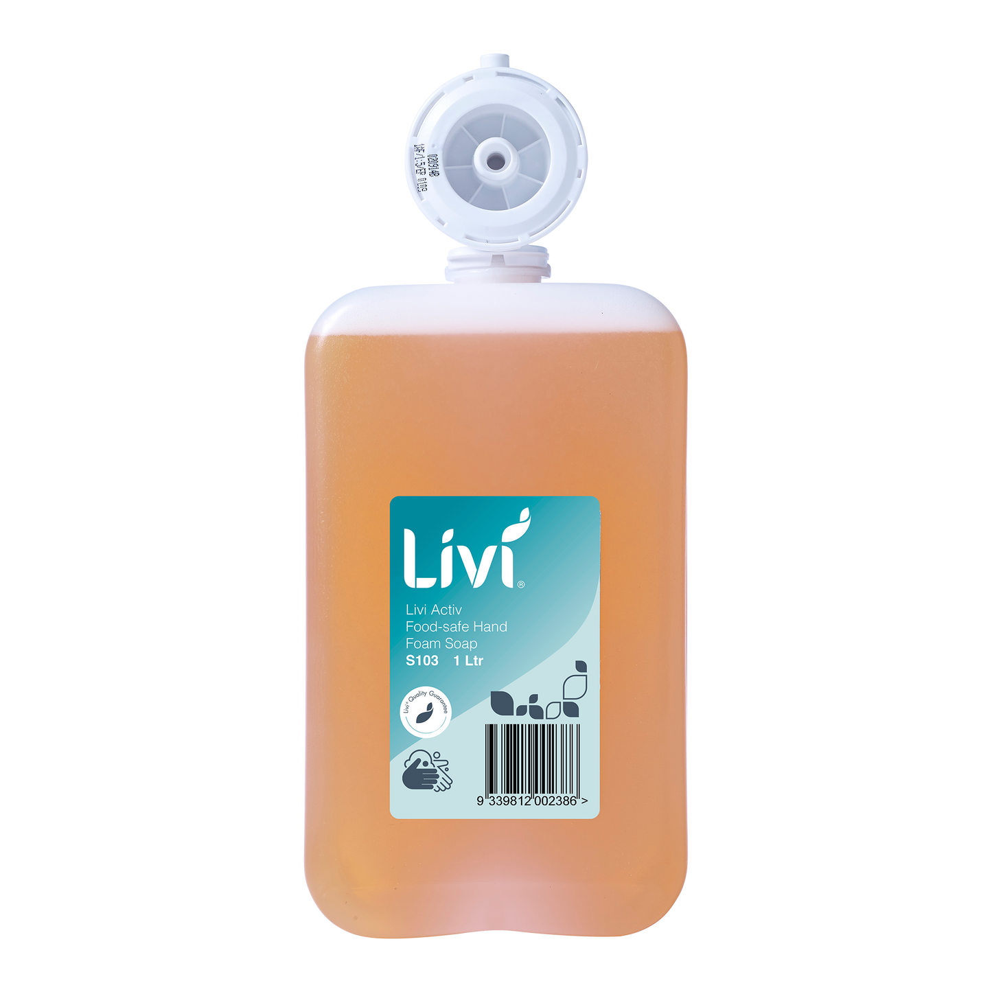 LIVI - ACTIV FOOD SAFE FOAM HAND WASH SOAP POD - CTN 6