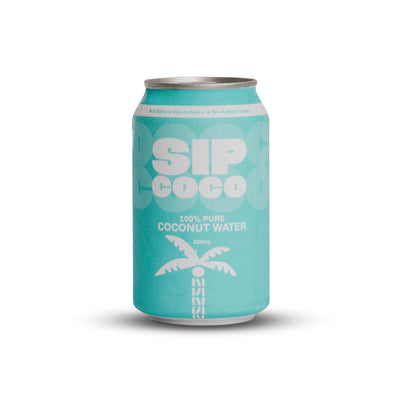 SIP COCO - COCONUT WATER - STRAIGHT UP CAN  330ML (CTN 12)
