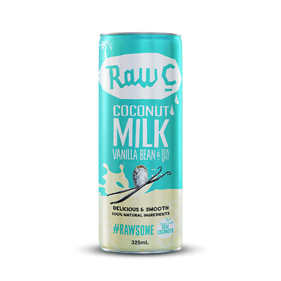 RAW C - COCONUT MILK - VANILLA CAN 325ML (CTN 12)