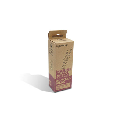 WOBBLY BOOT BAR WARE - COCKTAIL PICKS - BEADED - 120MM - MARINE PEARL