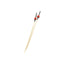 WOBBLY BOOT BAR WARE - COCKTAIL PICKS - BEADED - 120MM - RED PEARL