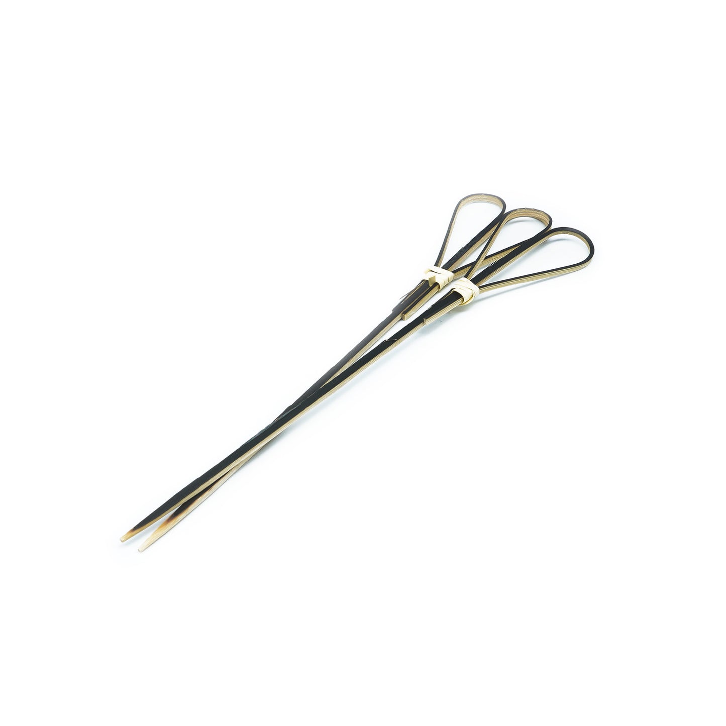 WOBBLY BOOT BARWARE - COCKTAIL PICKS - HEART - 150MM - BLACK