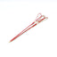 WOBBLY BOOT BARWARE - COCKTAIL PICKS - HEART - 150MM - RED