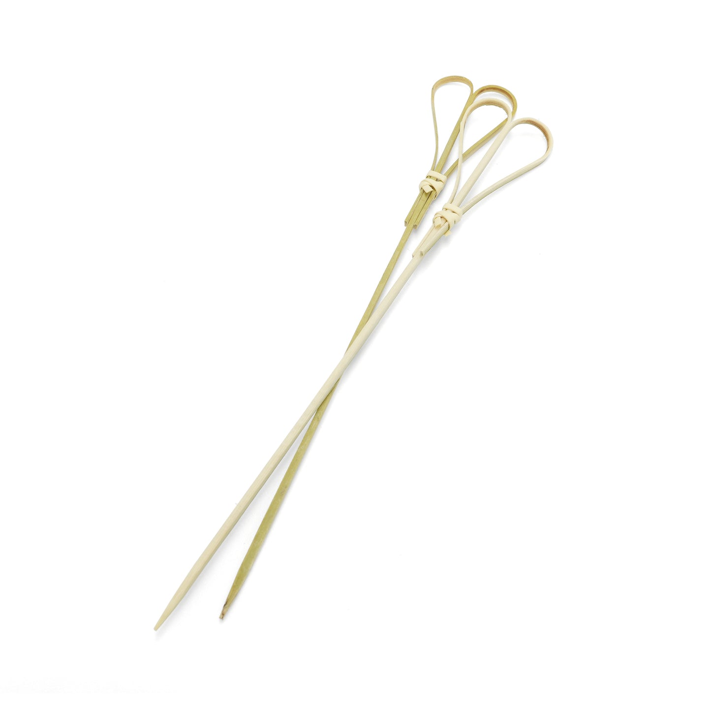 WOBBLY BOOT BARWARE - COCKTAIL PICKS - HEART - 180MM - NATURAL