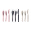 FOR THE EARTH - WHEAT STRAW CUTLERY SET - ASSORTED COLOURS