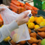 EVER ECO - REUSABLE FRUIT AND VEGE BAGS + STORAGE POUCH - 8 PACK