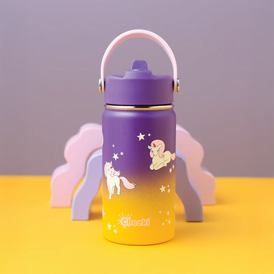 CHEEKI - INSULATED KIDS BOTTLE - UNICORN